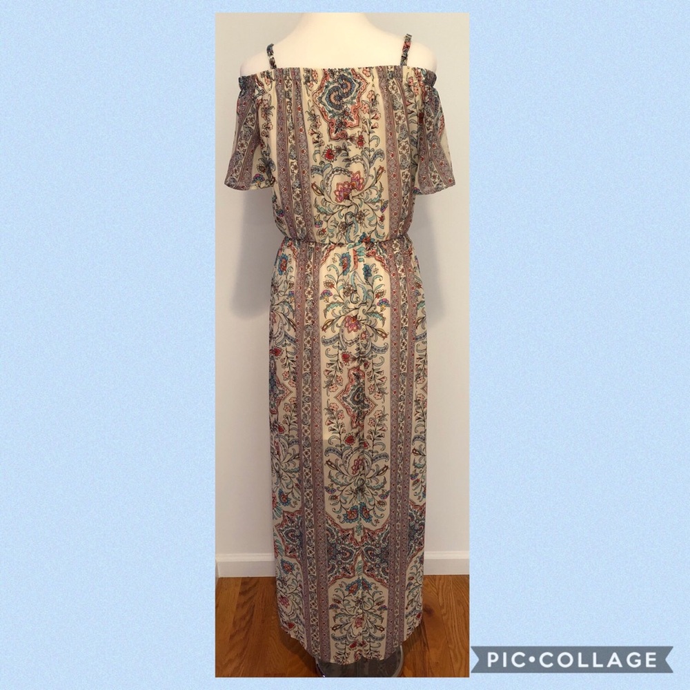 AS U WISH Off-The-Shoulder Maxi Dress - Picture 6 of 8